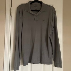 Izod Men's Long Sleeve Golf Shirt